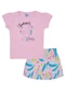 Pulla Bulla - Conjunto Cotton Leve Menina Rosa - variação: Rosa