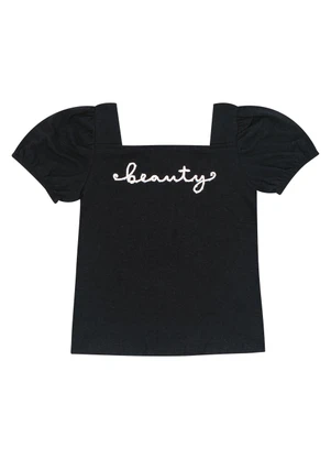 Pulla Bulla - Conjunto Cotton Leve Preto - PULLA BULLA