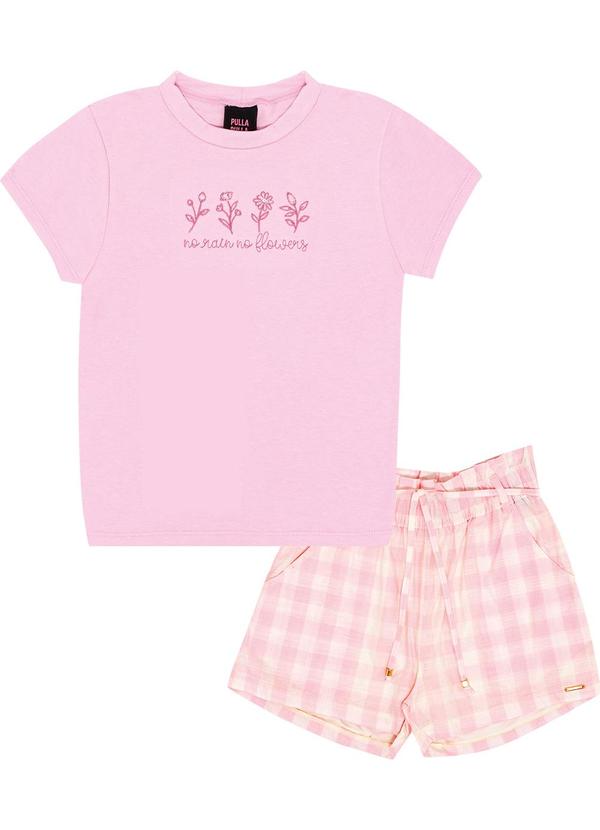Pulla Bulla - Conjunto Cotton Leve Rosa