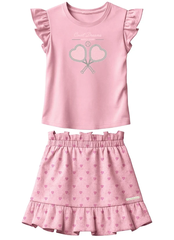 Carinhoso - Conjunto Court Dreams, Match Point Rosa Claro
