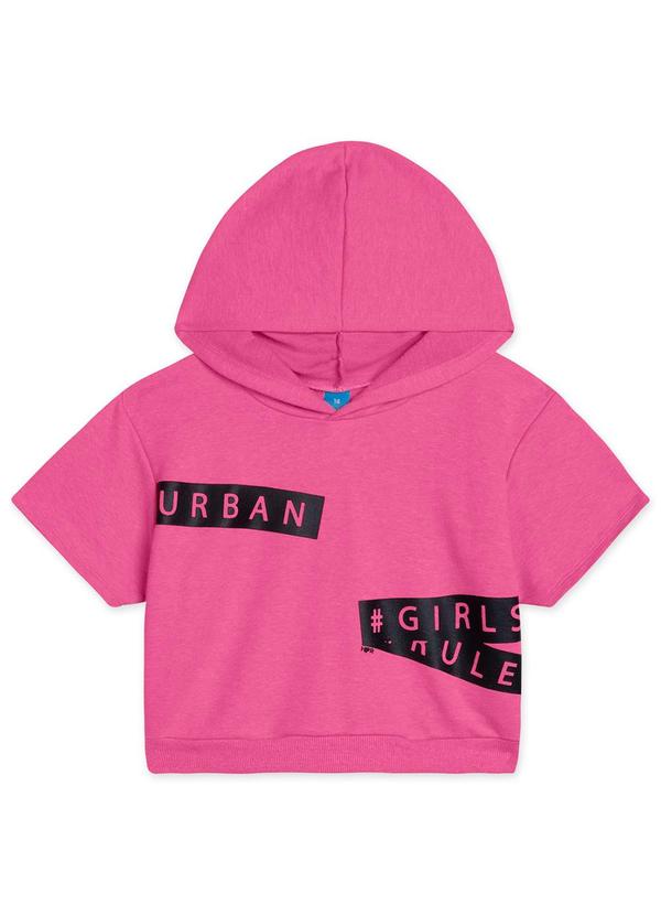 Hapier - Conjunto Cropped Curto Moletom Juvenil Menina R 2