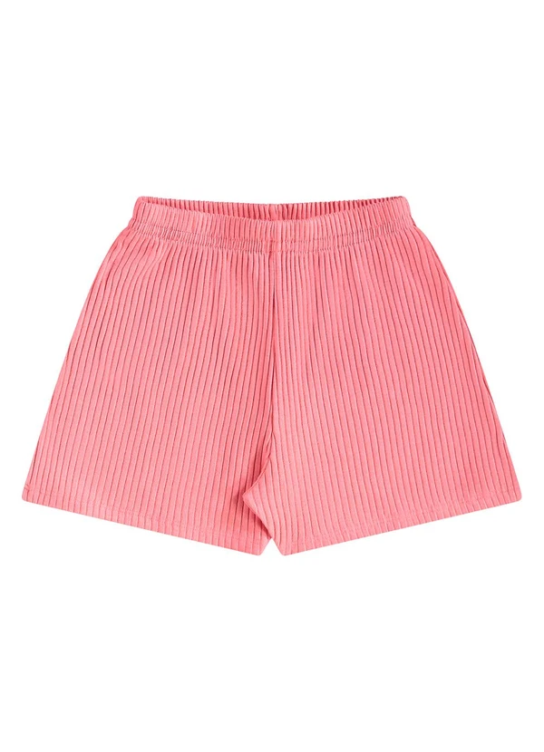 Guloseima - Conjunto Cropped e Short em Ribana Rosa 4