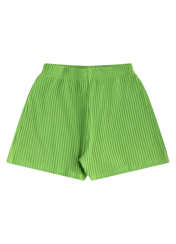 Guloseima - Conjunto Cropped e Short em Ribana Verde 4
