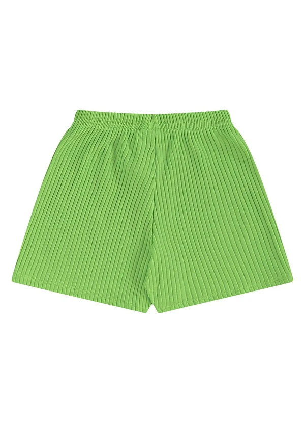 Guloseima - Conjunto Cropped e Short em Ribana Verde 5