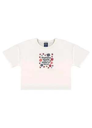 Bee Loop - Conjunto Cropped e Short-Saia Bege - BEE LOOP