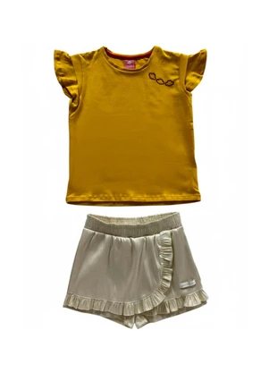 Lilica Ripilica - Conjunto Curto Amarelo - LILICA RIPILICA