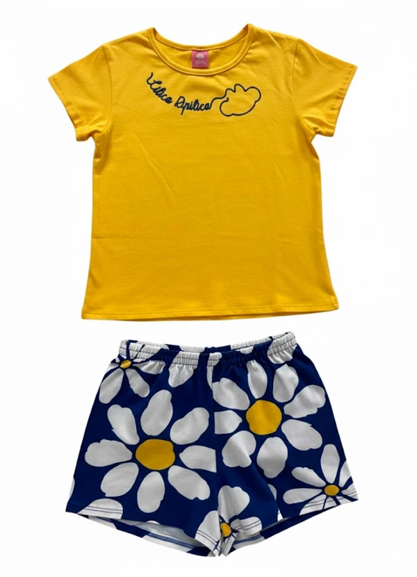 Lilica Ripilica - Conjunto Curto Amarelo