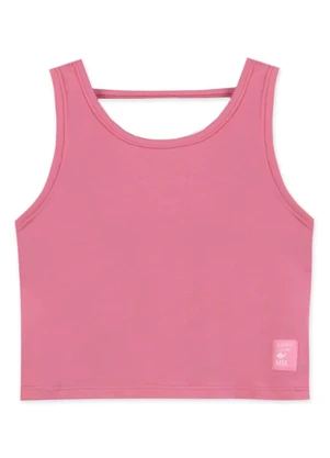 Marisol - Conjunto Curto Cropped Infantil Rosa - MARISOL