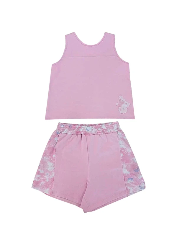 Lilica Ripilica - Conjunto Curto Feminino Rosa