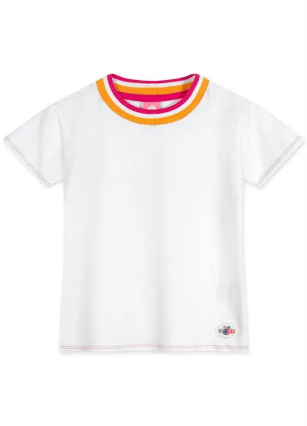 Lilica Ripilica - Conjunto Curto Infantil MeninaBranco 3