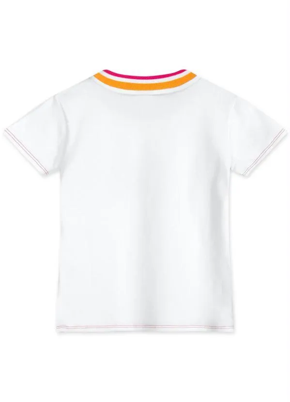 Lilica Ripilica - Conjunto Curto Infantil MeninaBranco 5