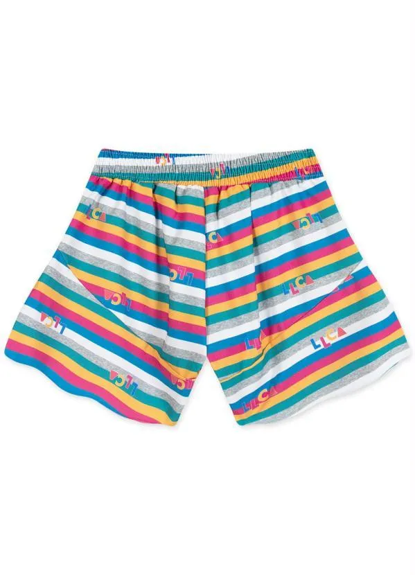 Lilica Ripilica - Conjunto Curto Infantil MeninaBranco 6