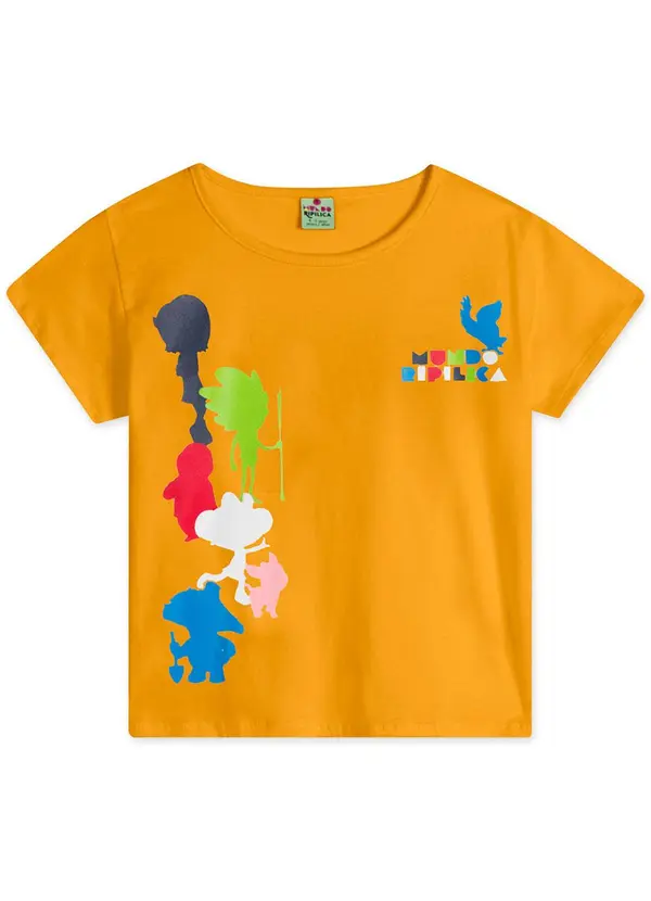 Lilica Ripilica - Conjunto Curto Infantil Menina Mundo Ripilica A 2