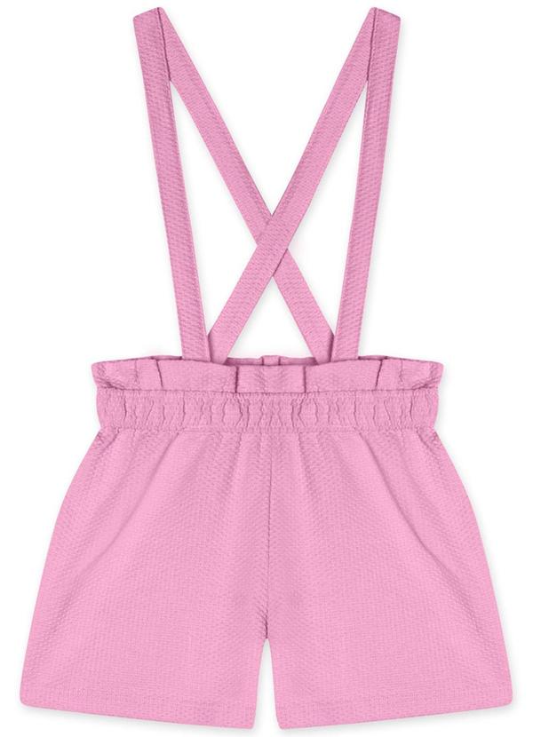 Marisol - Conjunto Curto Infantil Feminino Rosa 3