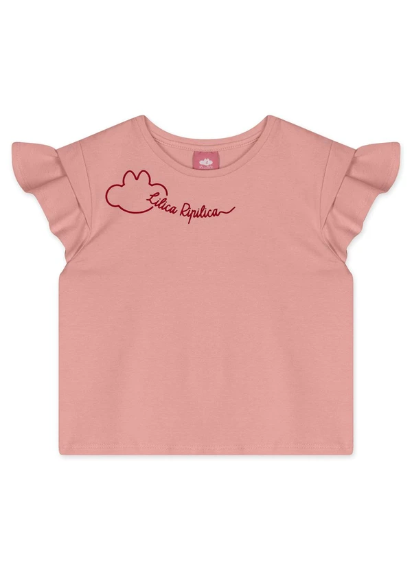 Lilica Ripilica - Conjunto Curto Infantil Feminino Rosa 2