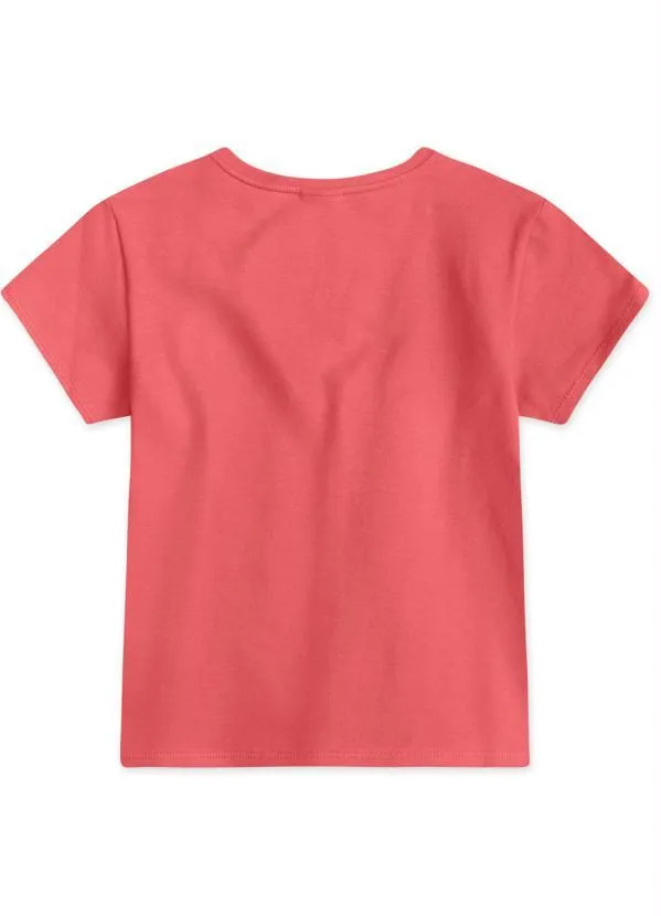 Lilica Ripilica - Conjunto Curto Malha Menina Laranja 4