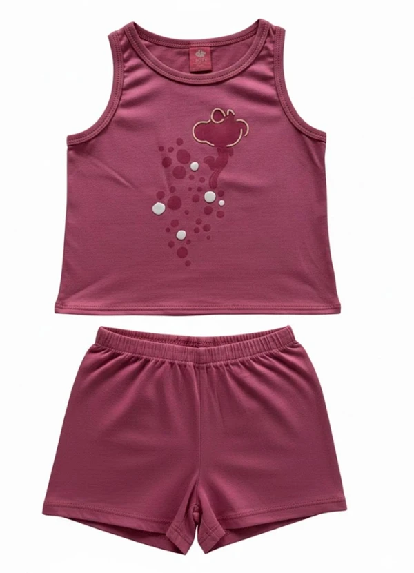 Lilica Ripilica - Conjunto Curto Rosa