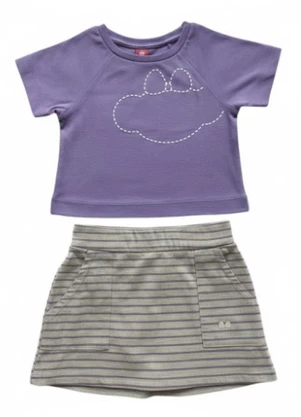 Lilica Ripilica - Conjunto Curto Roxo - LILICA RIPILICA