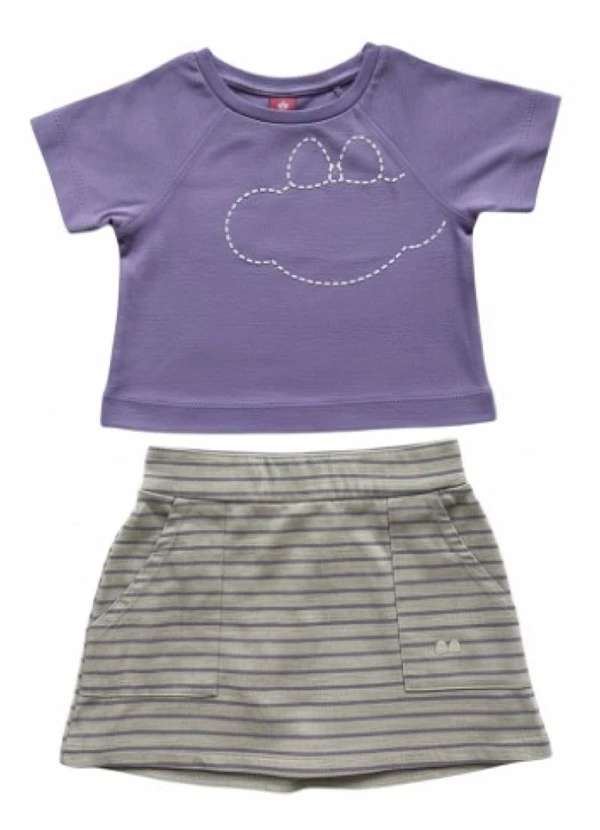 Lilica Ripilica - Conjunto Curto Roxo