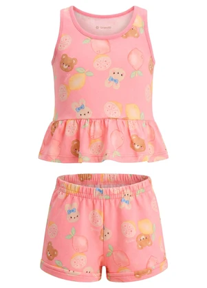 Brandili - Conjunto de Animais Rosa - BRANDILI