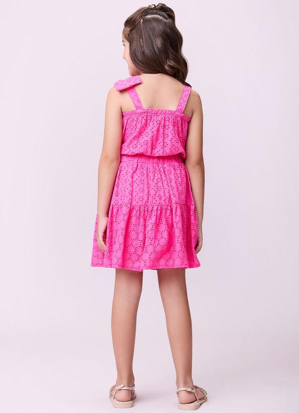 Momi - Conjunto de Laise com Laço Rosa 2