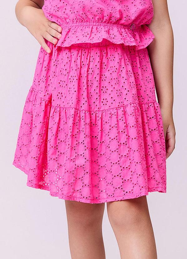 Momi - Conjunto de Laise com Laço Rosa 4