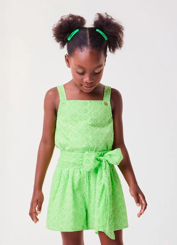 Bimbi - Conjunto de Laise Verde Limão Verde
