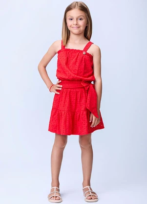 Momi - Conjunto de Laise Vermelho - MOMI