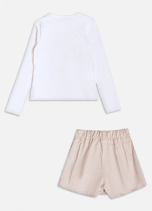 Momi - Conjunto de Lettering com Strass Branco - MOMI