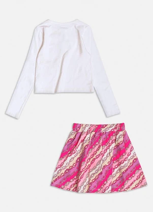 Momi - Conjunto de Ursinhos com Strass Rosa - MOMI