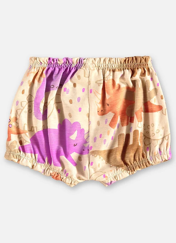 Up Baby - Conjunto Dino Bebê Menina Bege 6