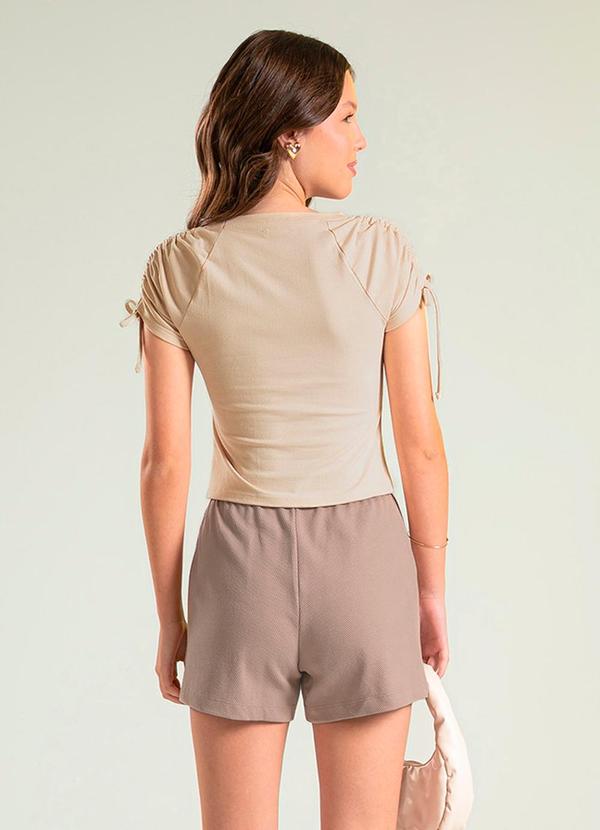 Cativa Teen - Conjunto em Algodão Bege 2