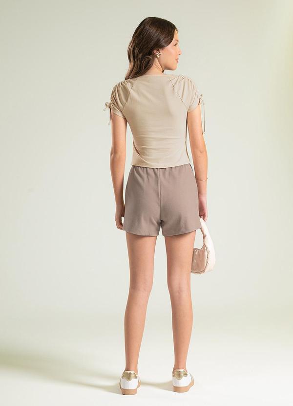 Cativa Teen - Conjunto em Algodão Bege 4