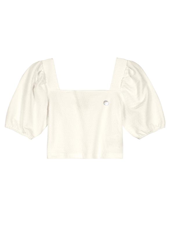 Brandili Mundi - Conjunto em Cotton Poá Infantil Menina Bege 4