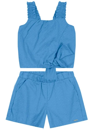 Carinhoso - Conjunto em Laíse Menina Azul - CARINHOSO