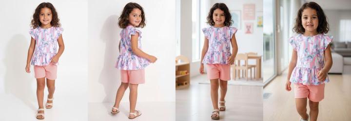 Conjunto em Malha Rosa