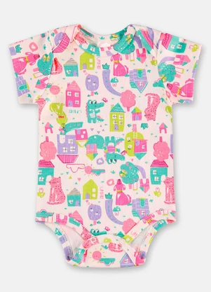 Up Baby - Conjunto em Suedine Bebê Menina Branco - UP BABY