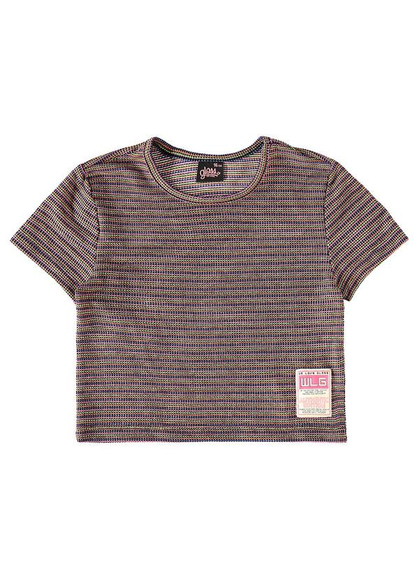 Gloss - Conjunto em Tricot com Blusa e Short Marrom 4