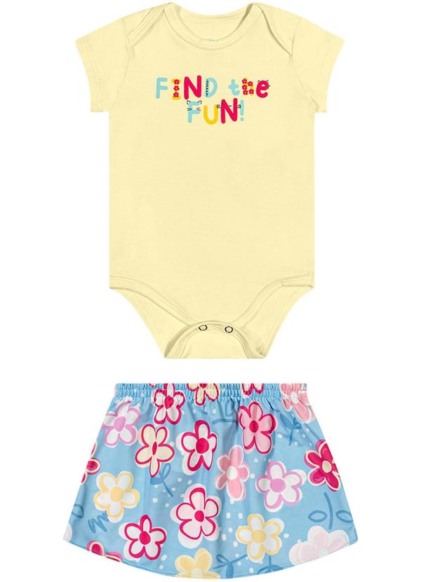 Alenice - Conjunto Encontre a Diversão Menina Amarelo 2