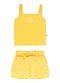 Malwee Kids - Conjunto Enjoy em Strass Amarelo - variação: Amarelo