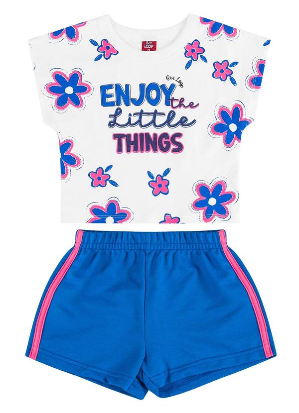 Bee Loop - Conjunto Enjoy The Little Things Branco