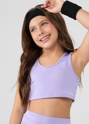 Vida Costeira - Conjunto Esportivo Top e Shorts Biker Lilás - VIDA COSTEIRA