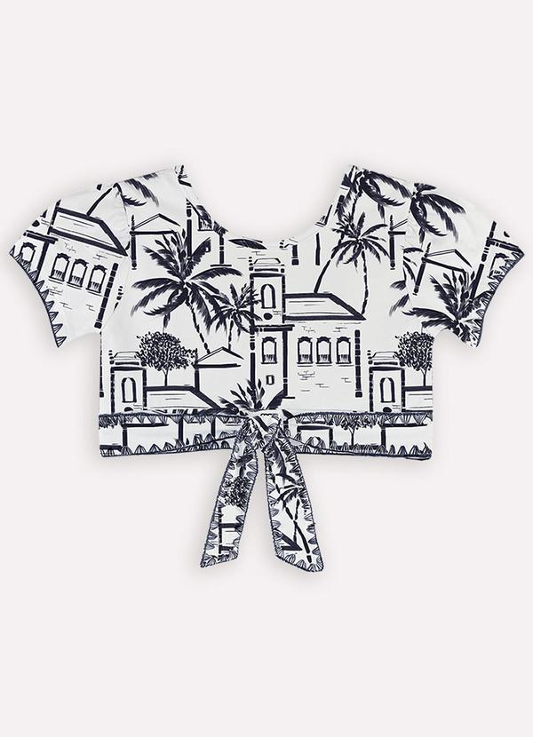 Nanai - Conjunto Estampa Cidade Turística Branco 2