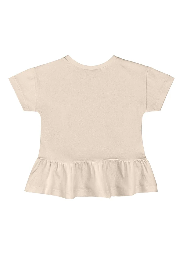 Quimby - Conjunto Estampado Blusa Calça Legging Bege 3