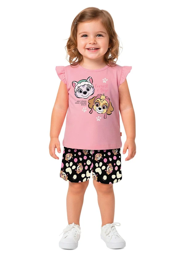 Malwee Kids - Conjunto Everest & Skye® Rosa Claro