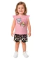 Malwee Kids - Conjunto Everest & Skye® Bege - variação: Rosa Claro