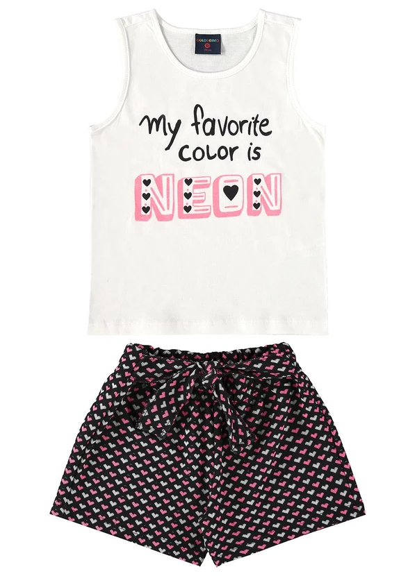 Guloseima - Conjunto Favorite Color Branco