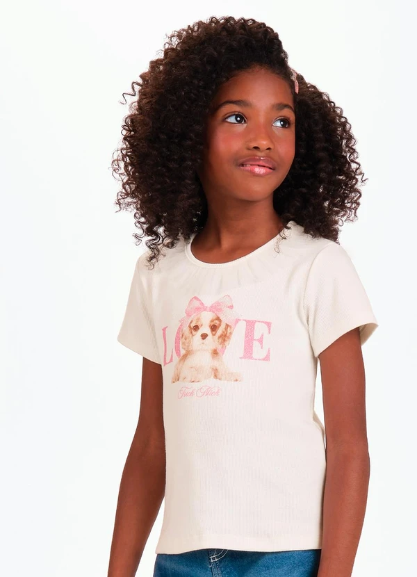 Trick Nick - Conjunto Feminino Blusa com Shorts Bege 4