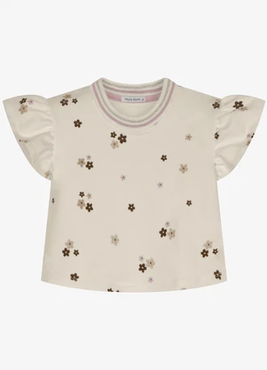 Trick Nick - Conjunto Feminino Blusa com Shorts Bege - TRICK NICK