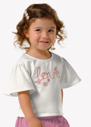 Trick Nick - Conjunto Feminino Blusa com Shorts Bege - TRICK NICK